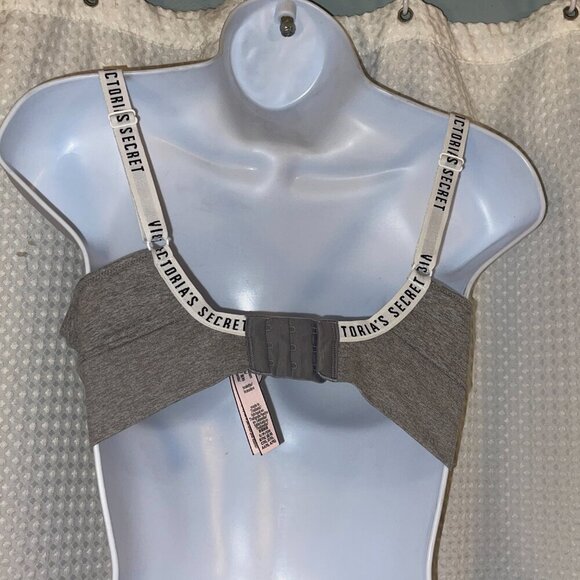 Victoria’s Secret Logo Strap Bralette 💕 Size S/P (B75) - Picture 3 of 8